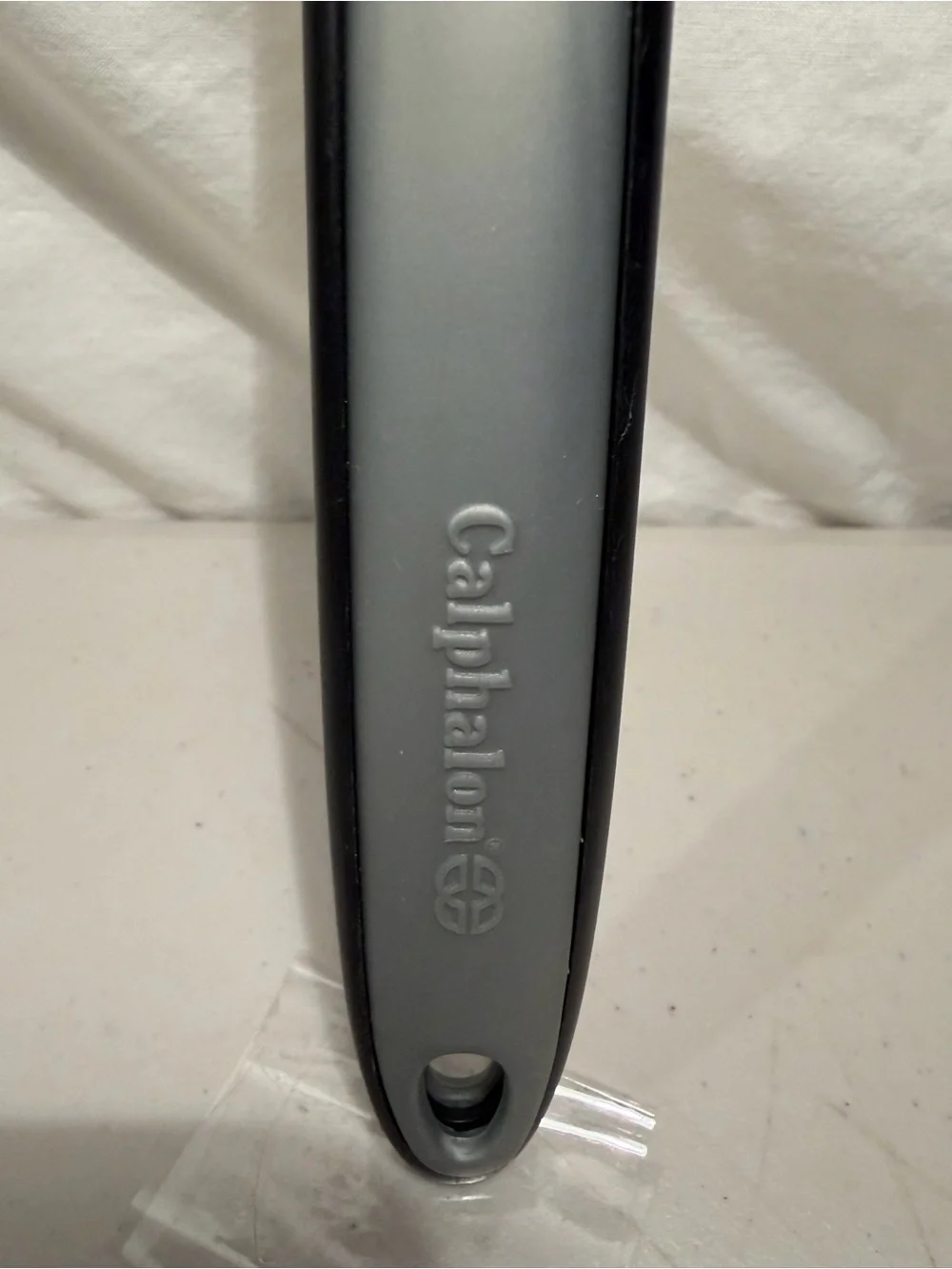 Calphalon black  Nylon Cooking Spoon with Gray Accent